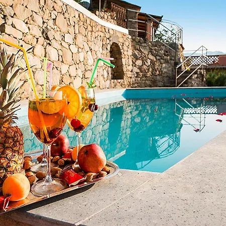 In Sicily With Pool & Views Casa de Férias Gaggi