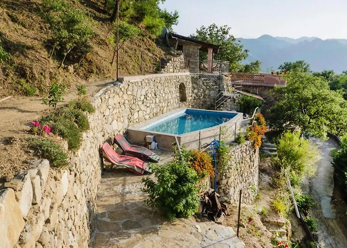 In Sicily With Pool & Views Prázdninový dům