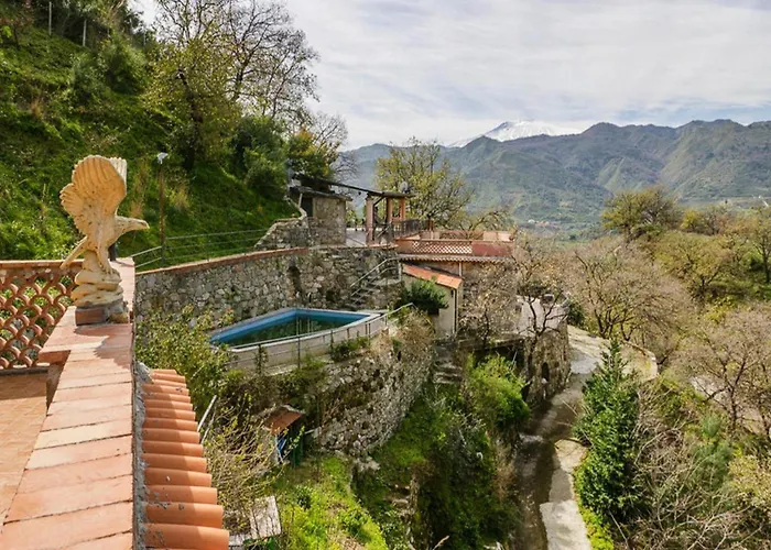 In Sicily With Pool & Views Prázdninový dům Gaggi
